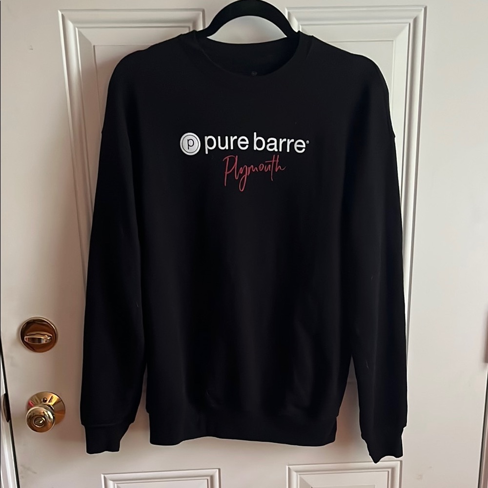 Pure Barre Black Location Sweatshirt